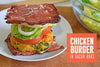 Chicken Burger in Bacon Buns