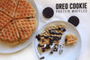 Oreo Cookie Protein Waffles