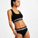 Rest Day Bralette - Black - GYMVERSUS