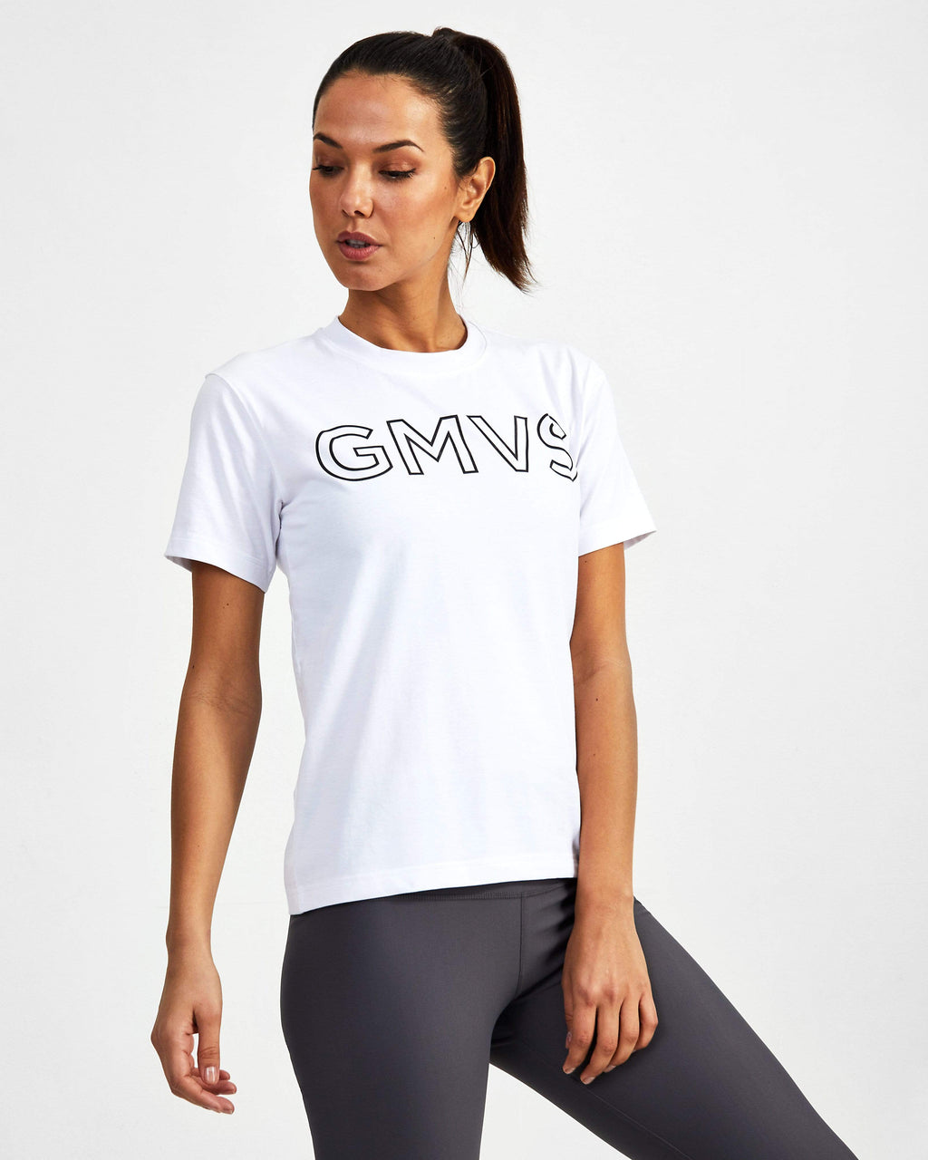 GMVS Starter Crew Neck Tee - White - GYMVERSUS