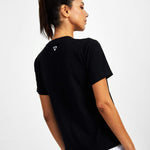 Mighty Starter Crew Neck Tee - Black - GYMVERSUS