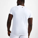 Strong Starter Crew Neck Tee - White - GYMVERSUS