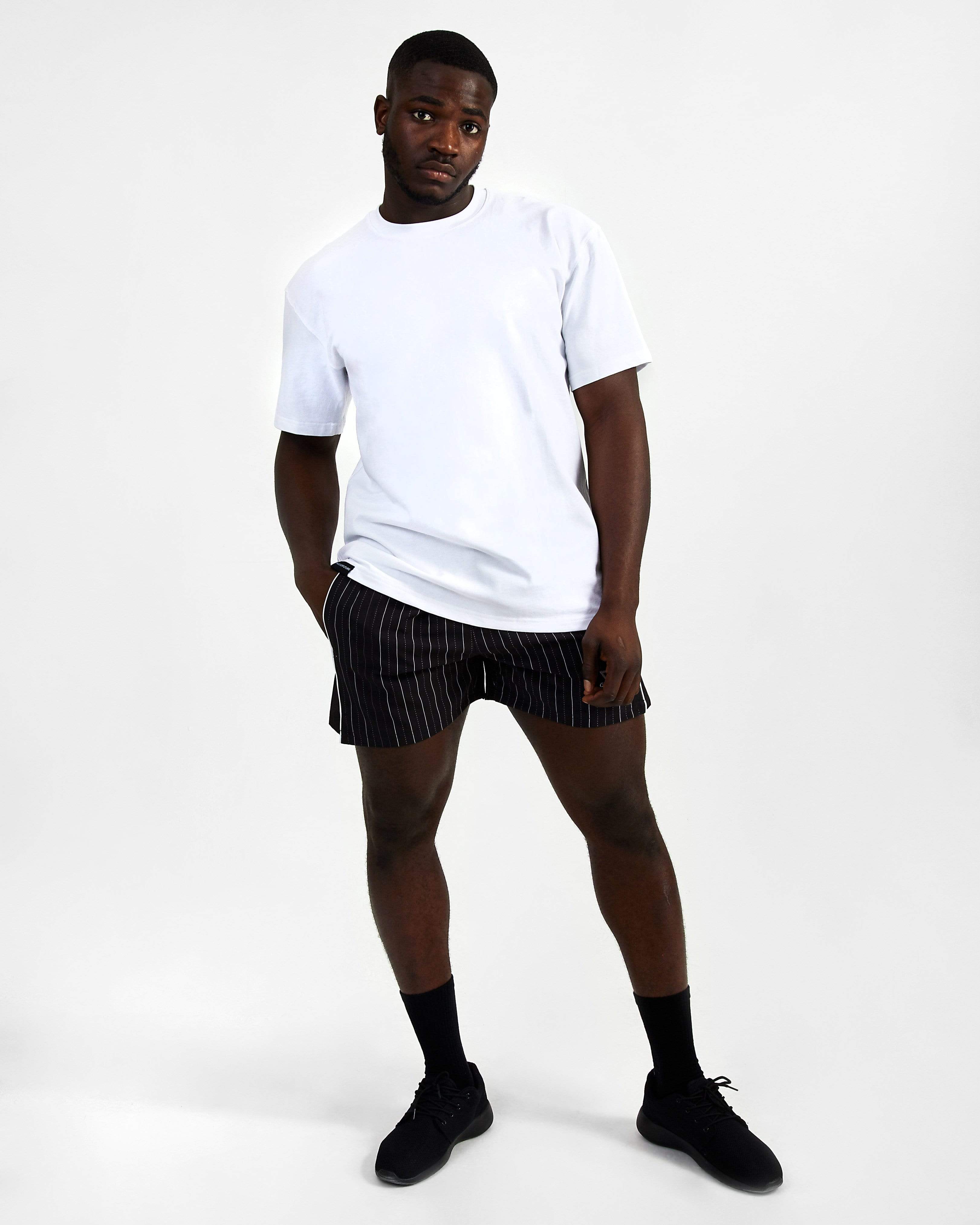 Blank Superset Oversized Cotton Tee - White - GYMVERSUS