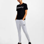 Mighty Starter Crew Neck Tee - Black - GYMVERSUS