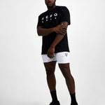 Hero Superset Oversized Cotton Tee - Black - GYMVERSUS