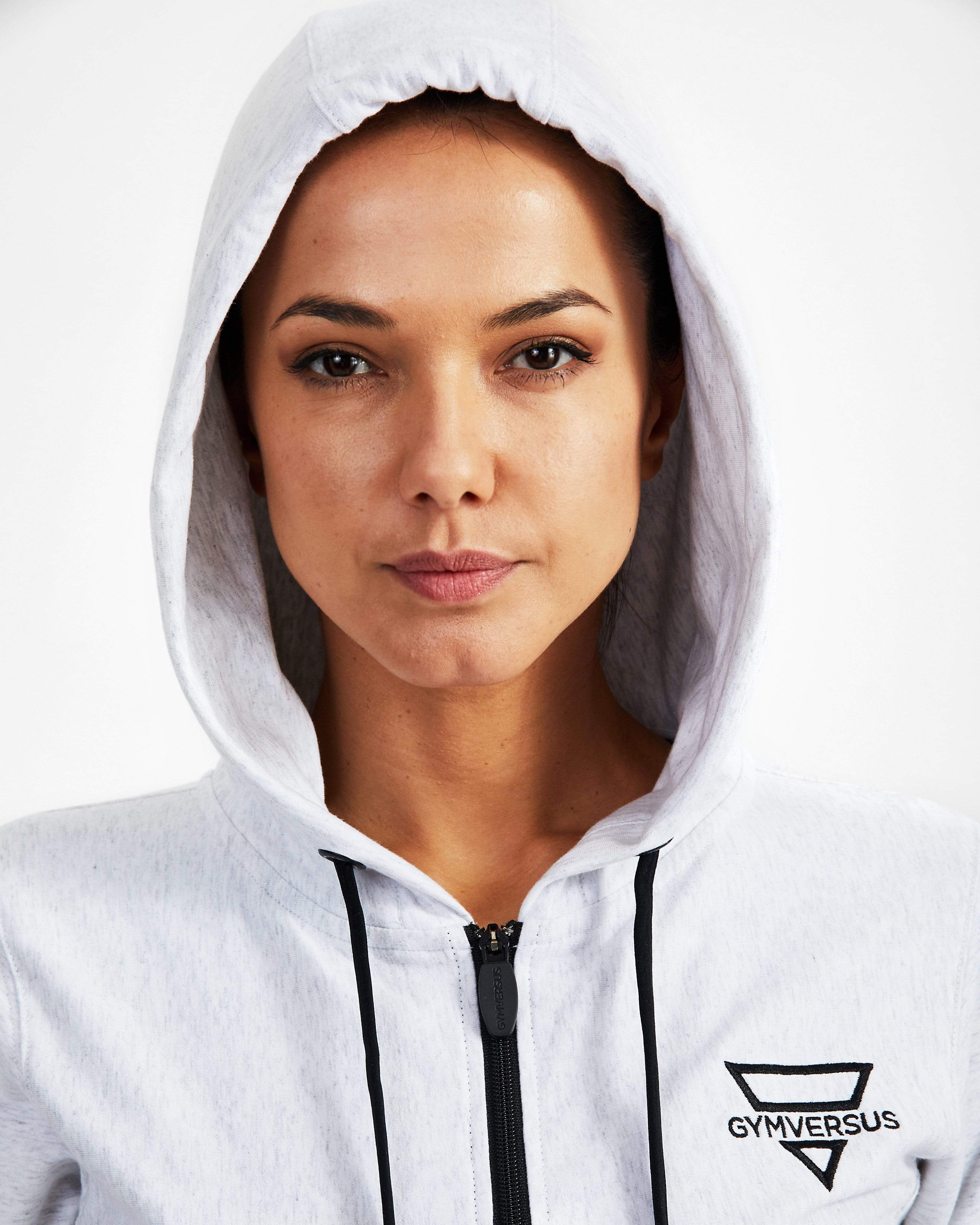 Everyday Zip Hoodie - Marl Grey - GYMVERSUS