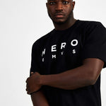 Hero Superset Oversized Cotton Tee - Black - GYMVERSUS