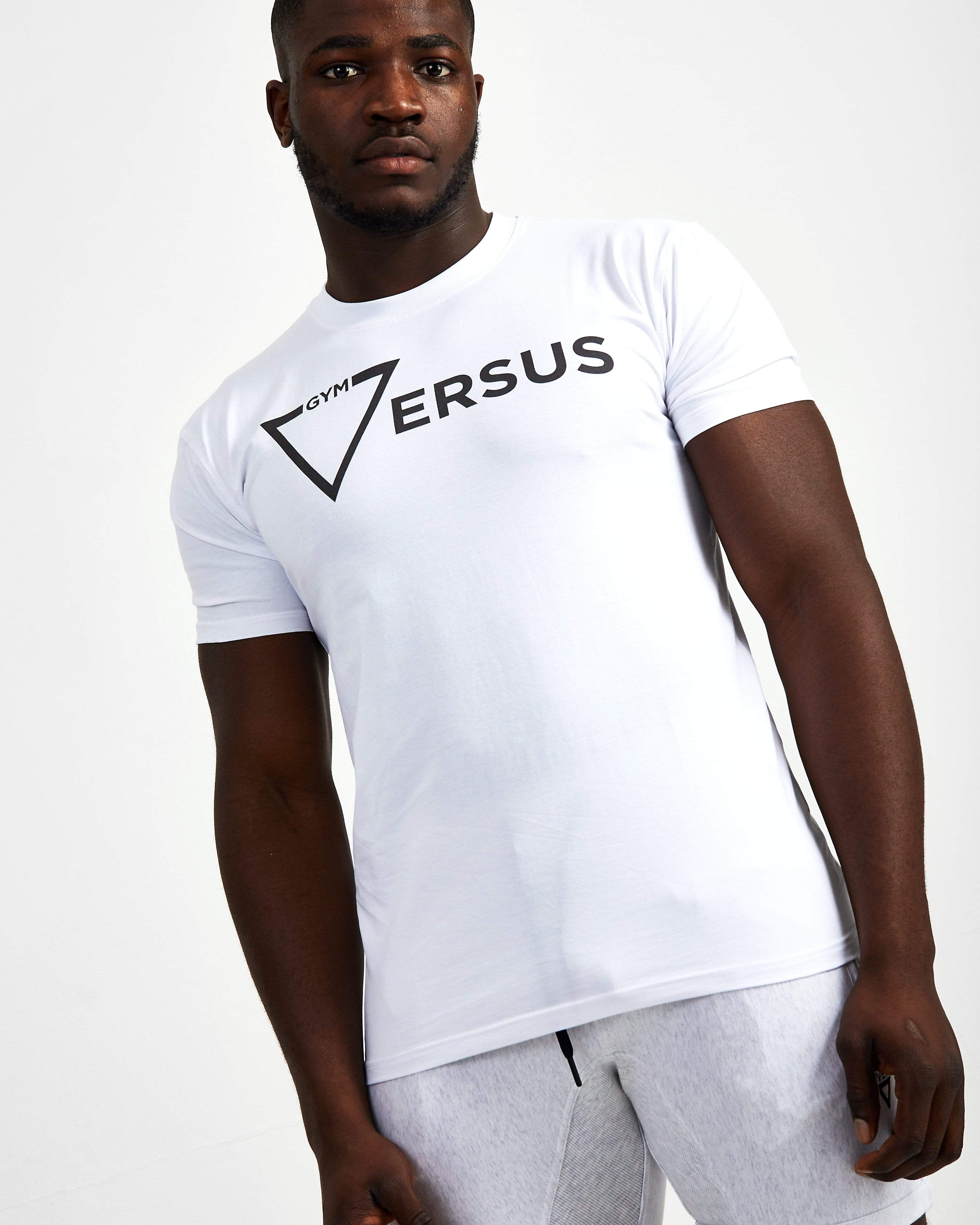 Original Starter Crew Neck Tee - White - GYMVERSUS