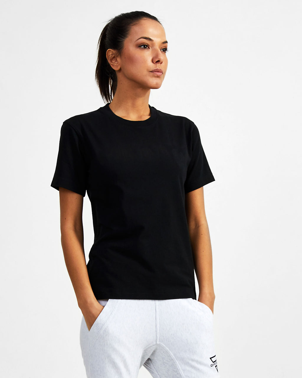 Blank Starter Crew Neck Tee - Black