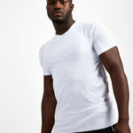 Blank Starter Crew Neck Tee - Marl Grey