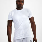 Blank Starter Crew Neck Tee - White