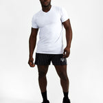 Blank Starter Crew Neck Tee - Marl Grey