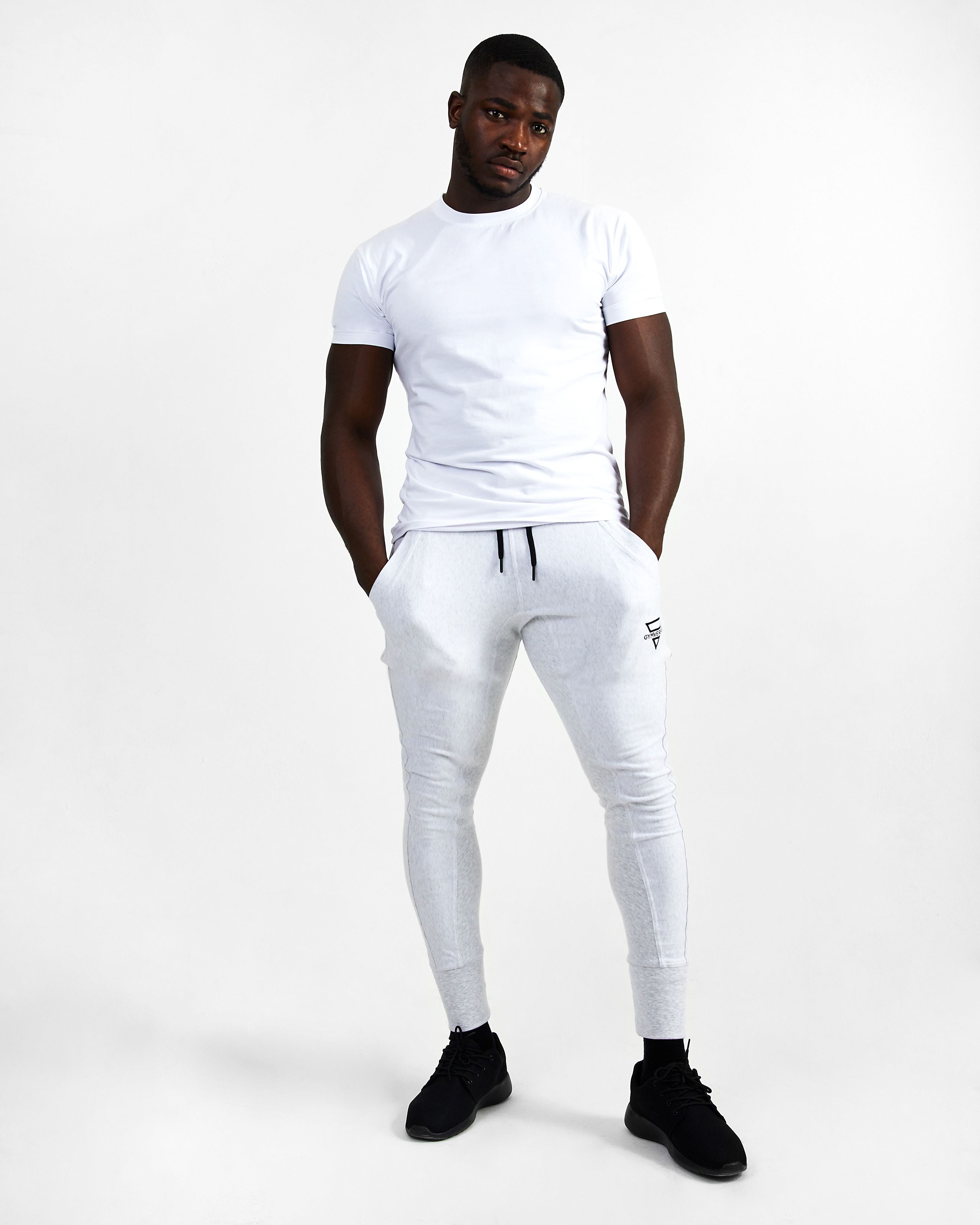 Blank Starter Crew Neck Tee - White