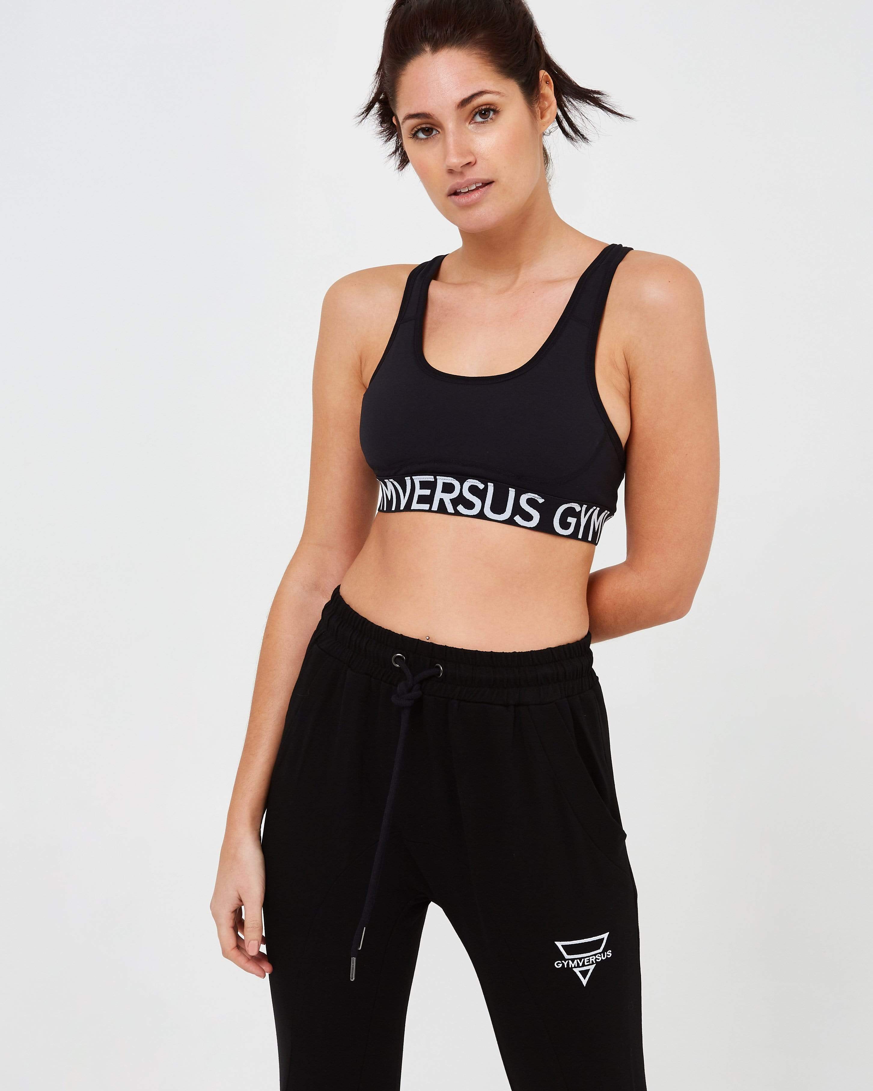 Support Sports Bra - Black - GYMVERSUS