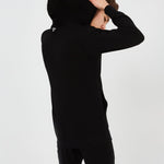 Lightweight Zip Hoodie - Black - GYMVERSUS